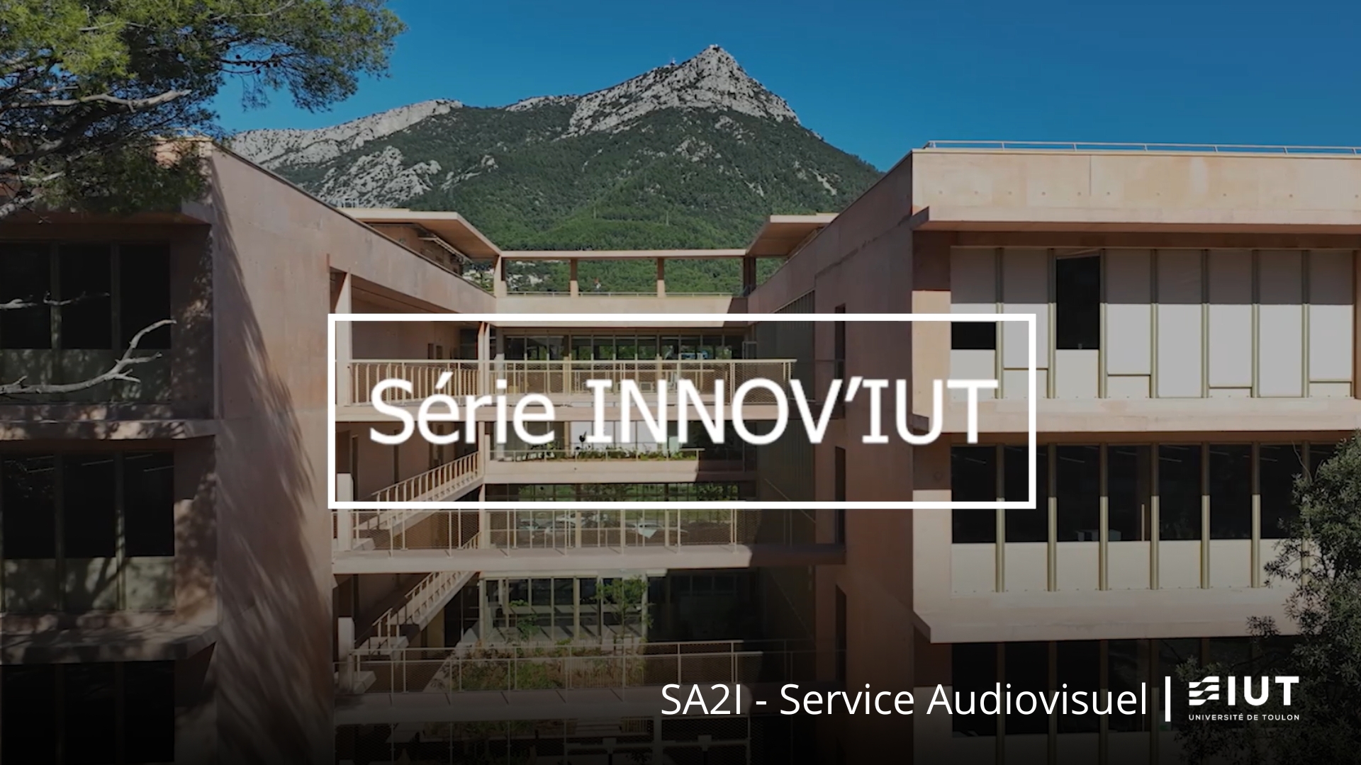 Série INNOV'IUT et les Tutos
