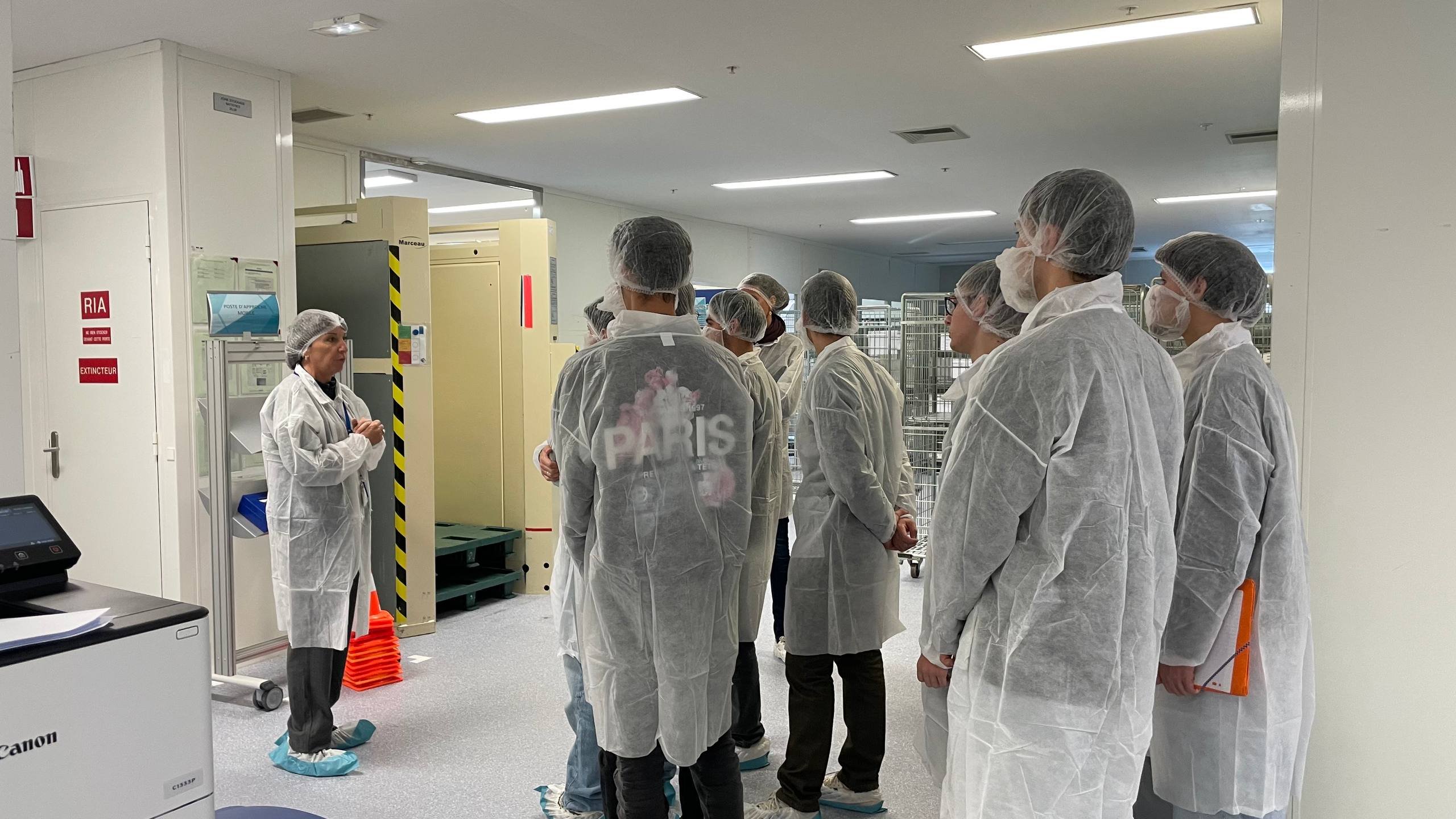 Les étudiants du BUT 2 GIM en visite chez IPSEN et Coca-Cola 