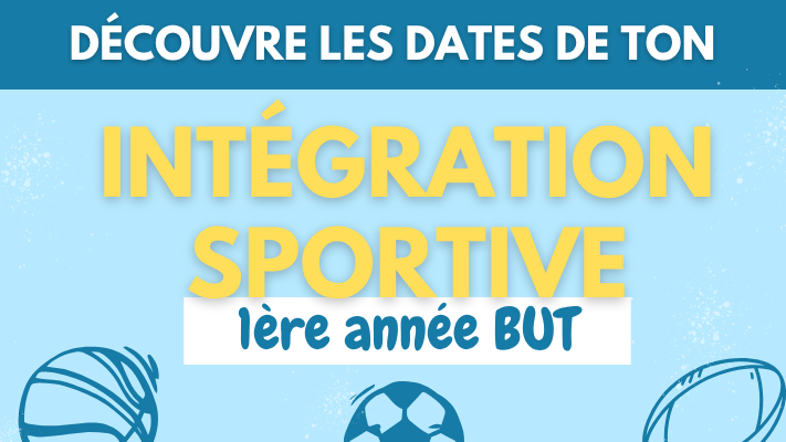 Intégrations sportives des étudiants de première année de BUT