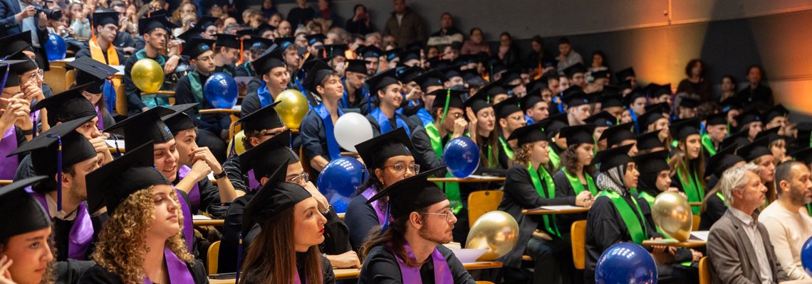 Cérémonie de remise des diplômes 2025 : l'IUT de Toulon honore ses nouveaux diplômés