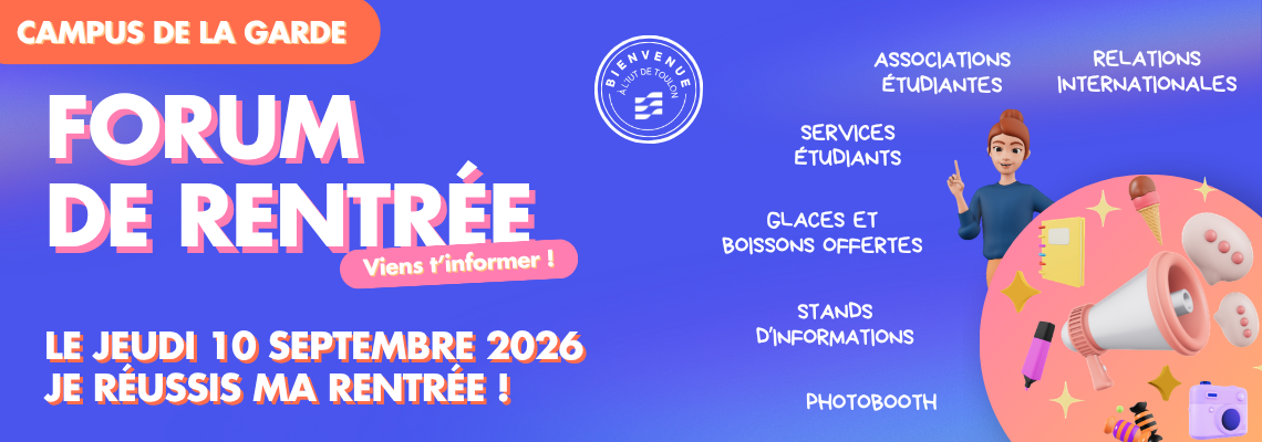 Bien démarrer l'année au forum de rentrée !